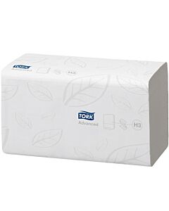 Tork Advanced, ZZ-Falz, 2-lagig, 25 x 23 cm, 3.750 Blatt, Handtuchpapier - Pack