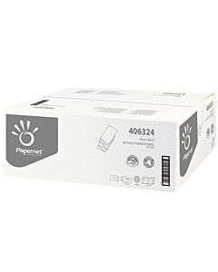 Papernet W Uninature, W-Falz, 1-lagig, 22 x 32 cm, 3.640 Blatt, Handtuchpapier