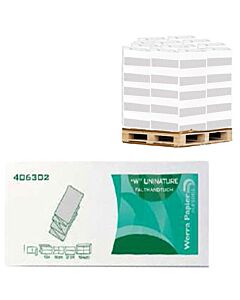 Werra Z UNINATURE Handtuchpapier, 1-lagig Palette