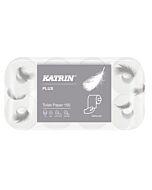 Metsä Katrin Plus Toilet 150, 4-lagig, 150 Blatt/Rolle, Toilettenpapier, 48 Rollen