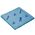 Vileda Breazy blau 35x35,5 cm